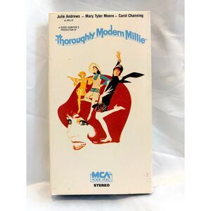 Thoroughly Modern Millie VHS 1986 MCA Home Video Julie Andrews Hi-Fi Stereo